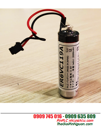 Toshiba ER6VC119A; Pin PLC Toshiba ER6VC119A/ Mitsubishi ER6VC119A lithium 3.6v AA 2000mAh _Japan